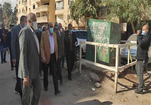 محافظ الجيزة يتفقد أحياء الهرم والطالبية "صور"