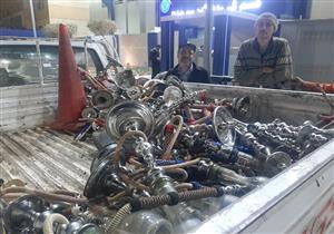 ضبط 47 شيشة في حملة على المقاهي بحي شرق سوهاج