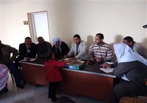 قرعة علنية لتسليم أراضي الشباب بقرية "جور مشين" في الوادي الجديد