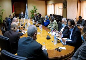 تفاصيل اجتماع موسع بين حسين زين ورؤساء قطاعات الوطنية للإعلام