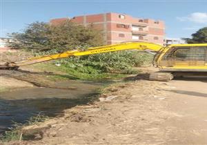 المنوفية| تطهير 32 كم من "المساقي الخصوصية" 