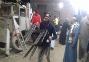 فض فرح بقرية في المنوفية لمواجهة كورونا- صور