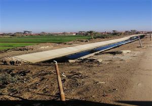 وزير الري يتفقد أعمال تأهيل مخري سيل أطفيح وسنور بالجيزة وبني سويف