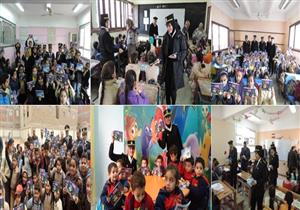 الداخلية تواصل تنظيم الزيارات لطلبة المدارس والجامعات واستقبالهم بالمواقع الشرطية(صور)