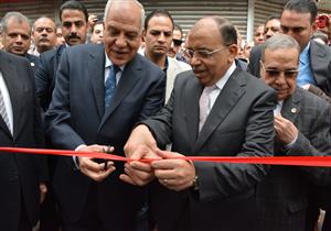 وسط هتافات "تحيا مصر".. شعراوي يفتتح تطوير نفق المشاة بميدان الجيزة 