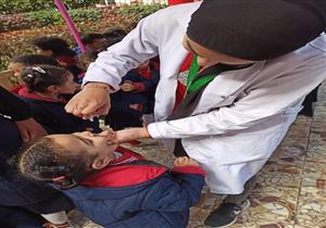 بالصور.. اليوم الثاني لحملة التطعيم ضد شلل الأطفال في بورسعيد