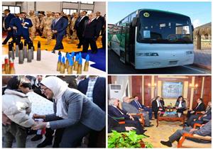 حدث في 8 ساعات| السيسي يفتتح مصنع 300 الحربي.. ومواصفات جديدة لـ"رغيف العيش" 