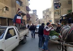 بالصور.. ضبط 51 مكبر صوت في حملة على الباعة الجائلين ببورسعيد