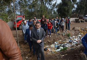 محافظ الغربية يتفقد القرية الأكثر احتياجًا بمركز بسيون