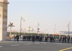  بطائرة هليكوبتر.. وصول جثمان مبارك لمسجد المشير طنطاوي- صور وفيديو