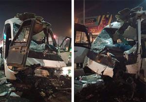 "السيارة تحطمت".. مصرع سائق في حادث أعلى دائري المعادي