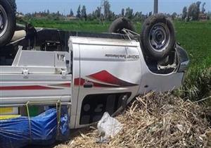 إصابة رئيس مدينة في قنا جراء انقلاب سيارة تابعة للوحدة المحلية 