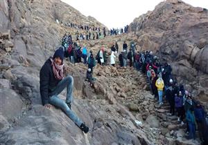 إقبال على مدينة سانت كاترين قبل انتهاء إجازة نصف العام الدراسي