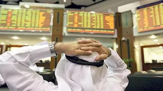 اللون الأحمر يسيطر على البورصات الخليجية بختام جلسة اليوم