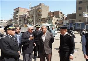 بالصور.. مدير أمن القليوبية يقود حملة على شوارع شبرا الخيمة 