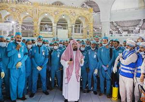  السعودية تطهير المسجد الحرام 12 مرة يوميًا