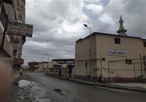 رياح محملة بالأتربة وسقوط أمطار بشوارع بورسعيد