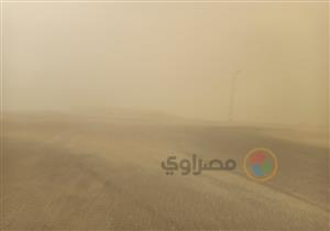 الرياح شديدة.. عاصفة رملية تضرب جنوب سيناء