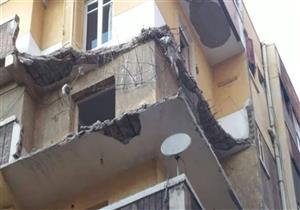 مصرع 2 وإصابة آخر سقطت بهم شرفة منزل في أسيوط