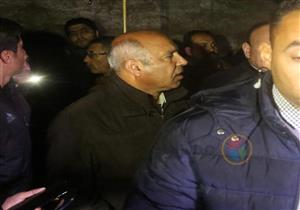 بالصور.. كامل الوزير يصل موقع حادث قطاري روض الفرج