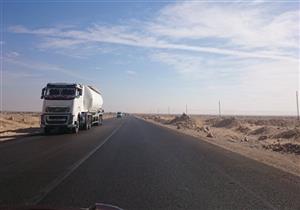 المرور: إعادة فتح طريق "قنا -سفاجا" بعد غلقه بسبب الطقس السيئ