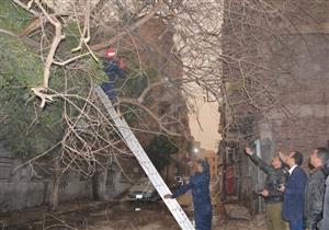 بالصور.. نائب محافظ المنيا يتابع إزالة آثار الأمطار بالطرق 