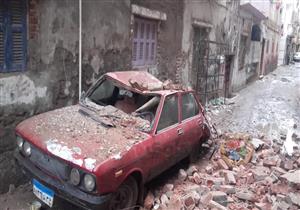 انهيار عقار في الأزبكية.. والبحث عن مصابين تحت الأنقاض