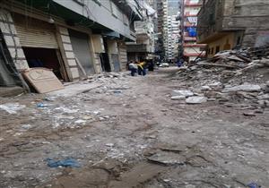 انهيار جزئي بمنزل في المنيا بسبب الأمطار