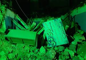 مصرع شقيقتين وإنقاذ 3 أشخاص في انهيار عقار وسط الإسكندرية