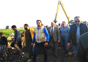 40 خيمة إيواء وبطاطين لضحايا الأمطار في "بحر البقر" بالشرقية (صور)