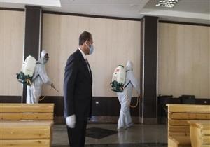 رئيس جامعة أسوان: فحص جميع العاملين ضد كورونا.. وإجراءات وقائية جديدة