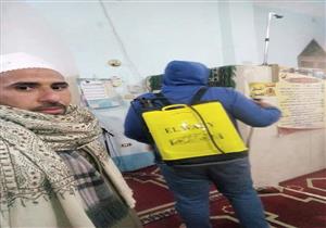 بالصور.. أوقاف سوهاج تبدأ حملة تطهير وتعقيم المساجد