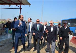  حملة لتطهير دائري القليوبية من الإشغالات والمخالفات المرورية (صور)