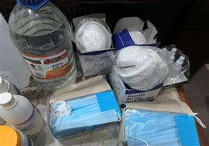 ضبط 2600 كمامة مجهولة المصدر في الإسكندرية