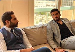 "يضع ترمومتر حرارة".. كريم فهمي وإسلام جمال من كواليس "ونحب تاني ليه"