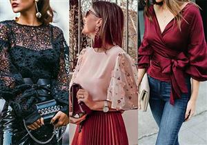 البلوزة ذات الأكمام المفتوحة نجمة موضة الصيف