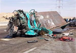 دماء خضبت الأسفلت..  آخر ما تبقى من حادث الطريق الإقليمي المروع (صور)