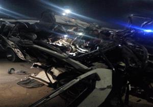 آلات حديثة لقص هياكل السيارات لاستخراج جثامين ضحايا حادث "الإقليمي"