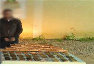 ضبط عنصر إجرامي بحوزته 125 طربة حشيش في مطروح