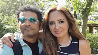 "مبروك يا حبيبتي".. عمرو سعد يهنئ زوجته شيماء فوزي على برنامجها الجديد‎ 