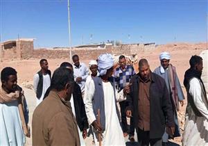 بالصور.. لجنة التنمية المحلية تتفقد قرية العلاقي بأسوان