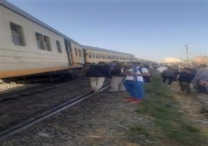 خروج عربة قطار ركاب عن القضبان في المنيا.. والمعاينة الأولية: لا إصابات 