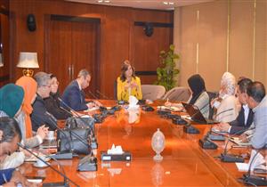 وزيرة الهجرة تبحث إطلاق أسبوع لبرنامج التعليم الفني بالغربية