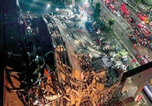 مصرع 4 وانقاذ 42 إثر انهيار فندق للحجر الصحي شرقي الصين