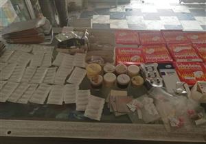 بالصور- ضبط لحوم فاسدة وسجائر مسرطنة في حملة للرقابة الإدارية بالإسكندرية