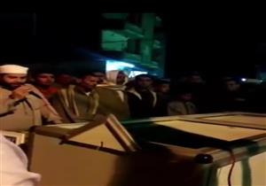 تشييع جنازة شخصين سقطا في بيارة صرف بالشرقية (صور)