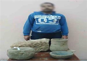 ترجع للعصر الروماني.. ضبط عامل بحوزته قطع أثرية في سوهاج