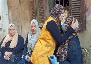 زفة سيارات وأضحية احتفالاً بمتعافية من كورونا في السويس (صور)​