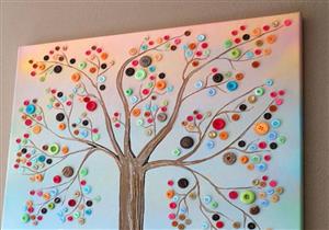 بالأزرار وأوراق الشجر.. طرق بسيطة لتزيين المنزل ودون تكلفة