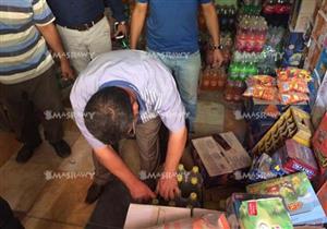 مباحث التموين تداهم مخزن مواد غذائية مخالف في الجيزة